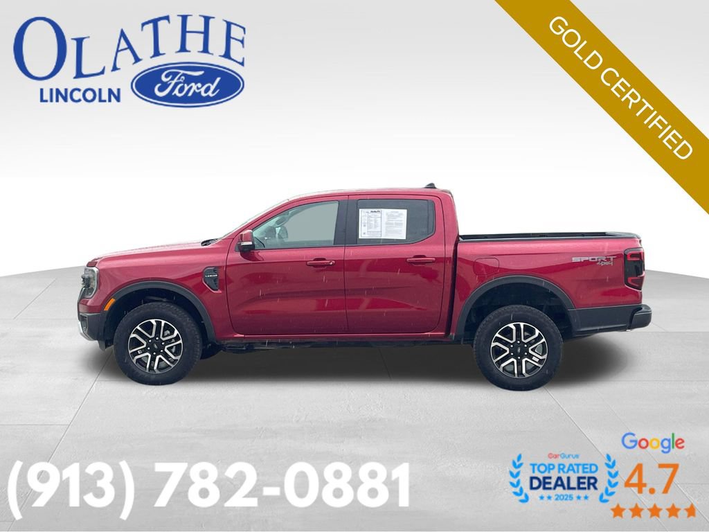 Certified 2025 Ford Ranger Lariat w/ Advanced Towing Package AWD/4WD image 2