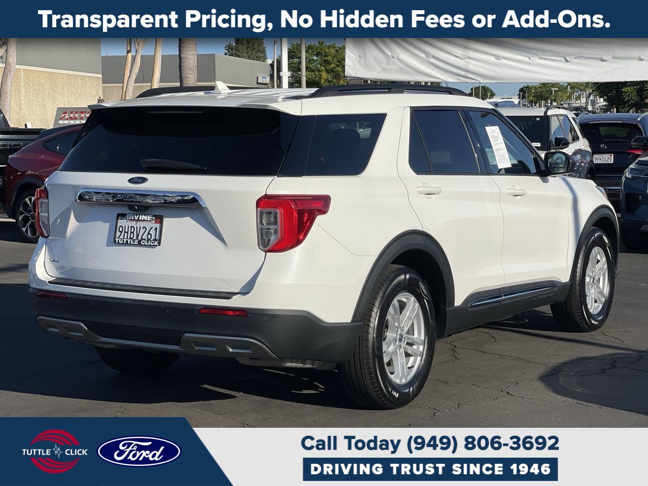 Certified 2023 Ford Explorer XLT w/ Equipment Group 202A RWD image 6