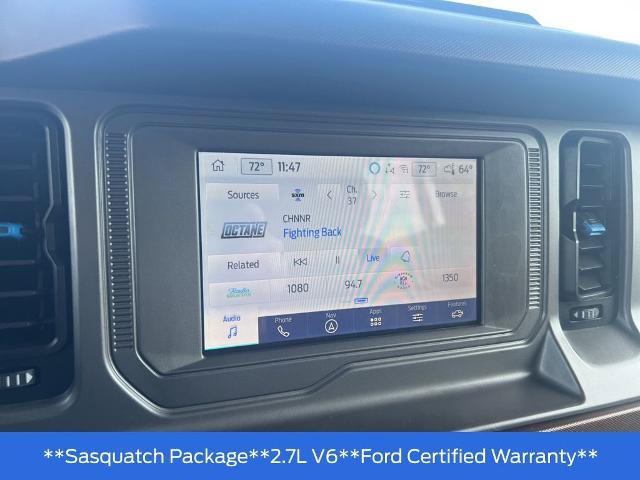 Certified 2022 Ford Bronco Outer Banks w/ Sasquatch Package AWD/4WD image 18