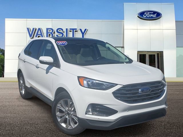 Certified 2023 Ford Edge Titanium w/ Class II Trailer Tow Package
