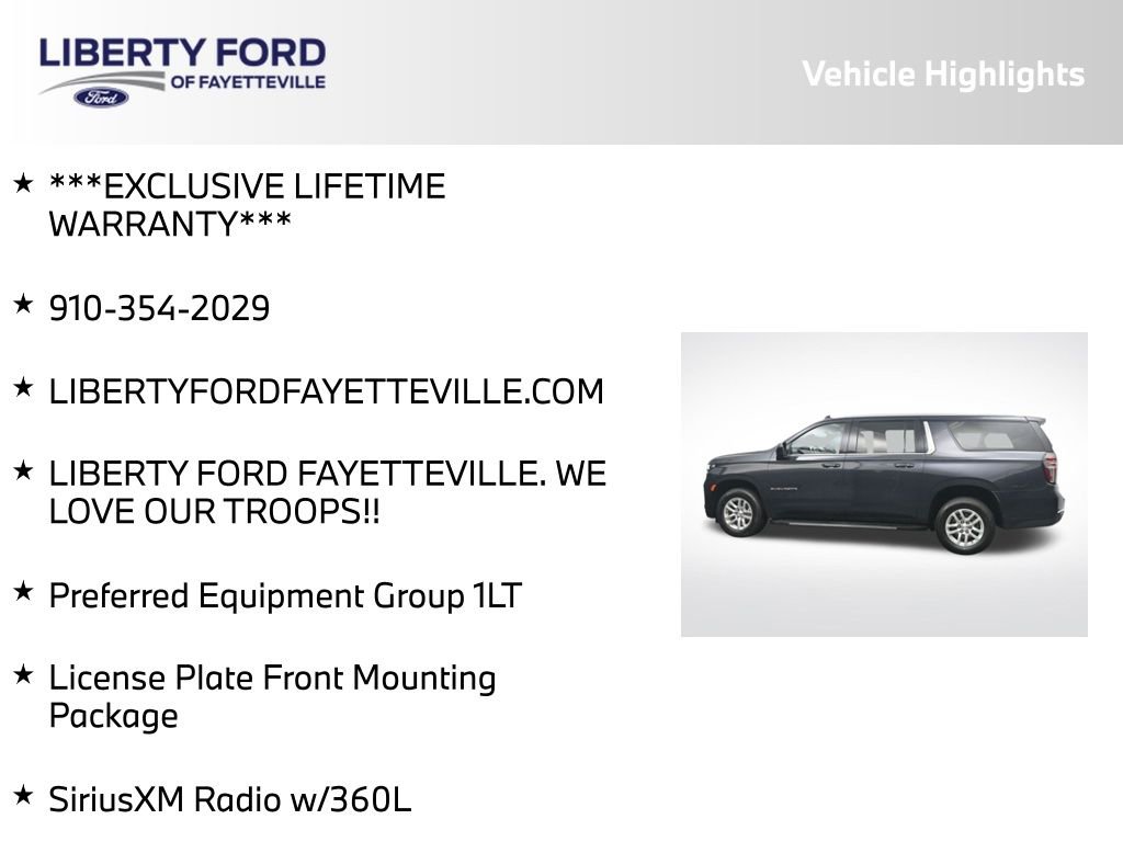 Used 2023 Chevrolet Suburban LT AWD/4WD image 5