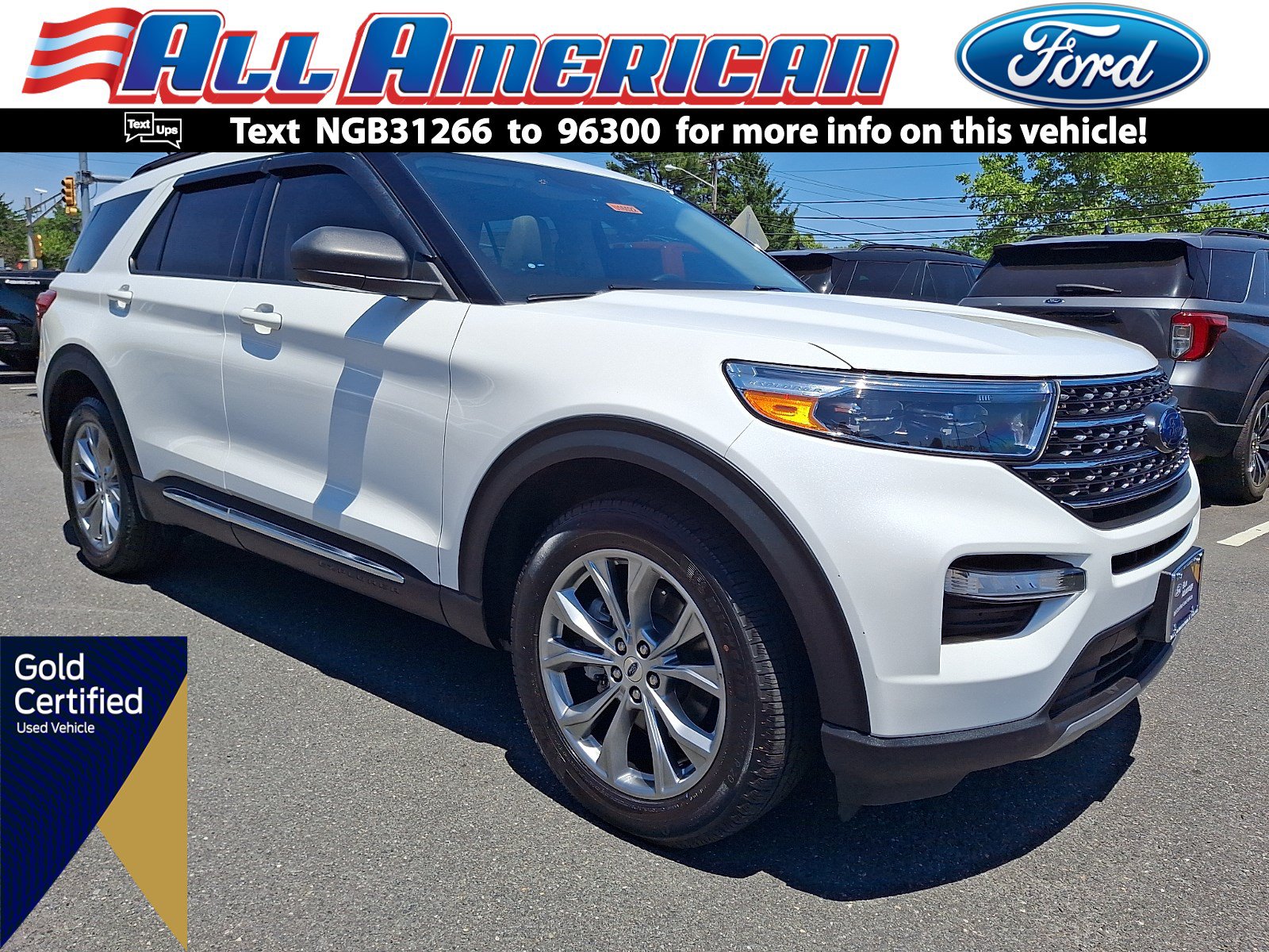 Certified 2022 Ford Explorer XLT w/ Equipment Group 202A