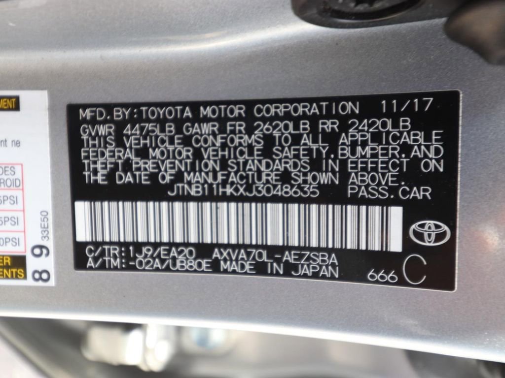 Used 2018 Toyota Camry SE FWD image 22