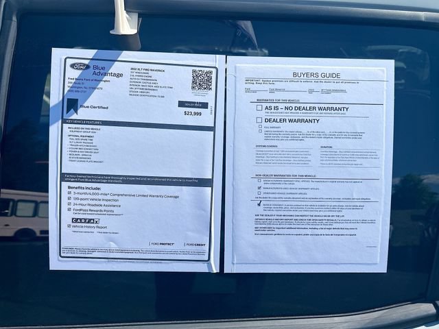 Certified 2022 Ford Maverick XLT w/ XLT Luxury Package FWD image 40