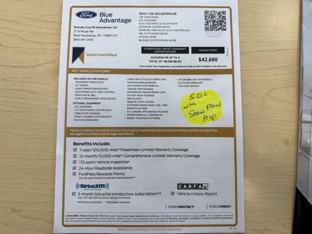 Certified 2023 Ford F150 XLT w/ Equipment Group 301A Mid image 26