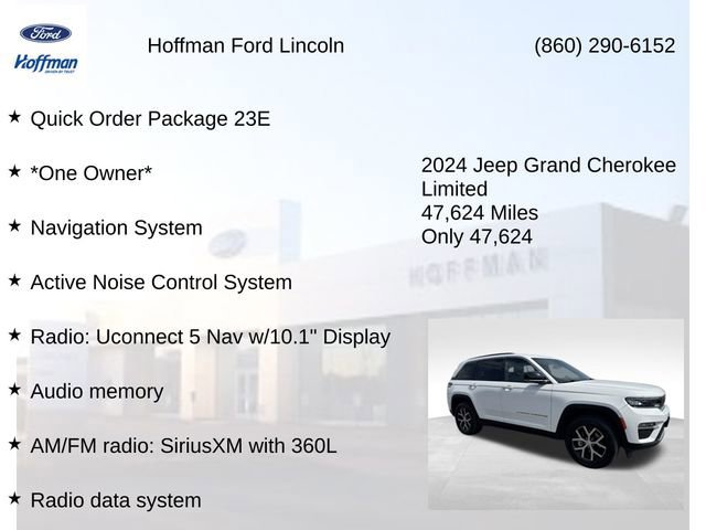 Used 2024 Jeep Grand Cherokee Limited AWD/4WD image 9