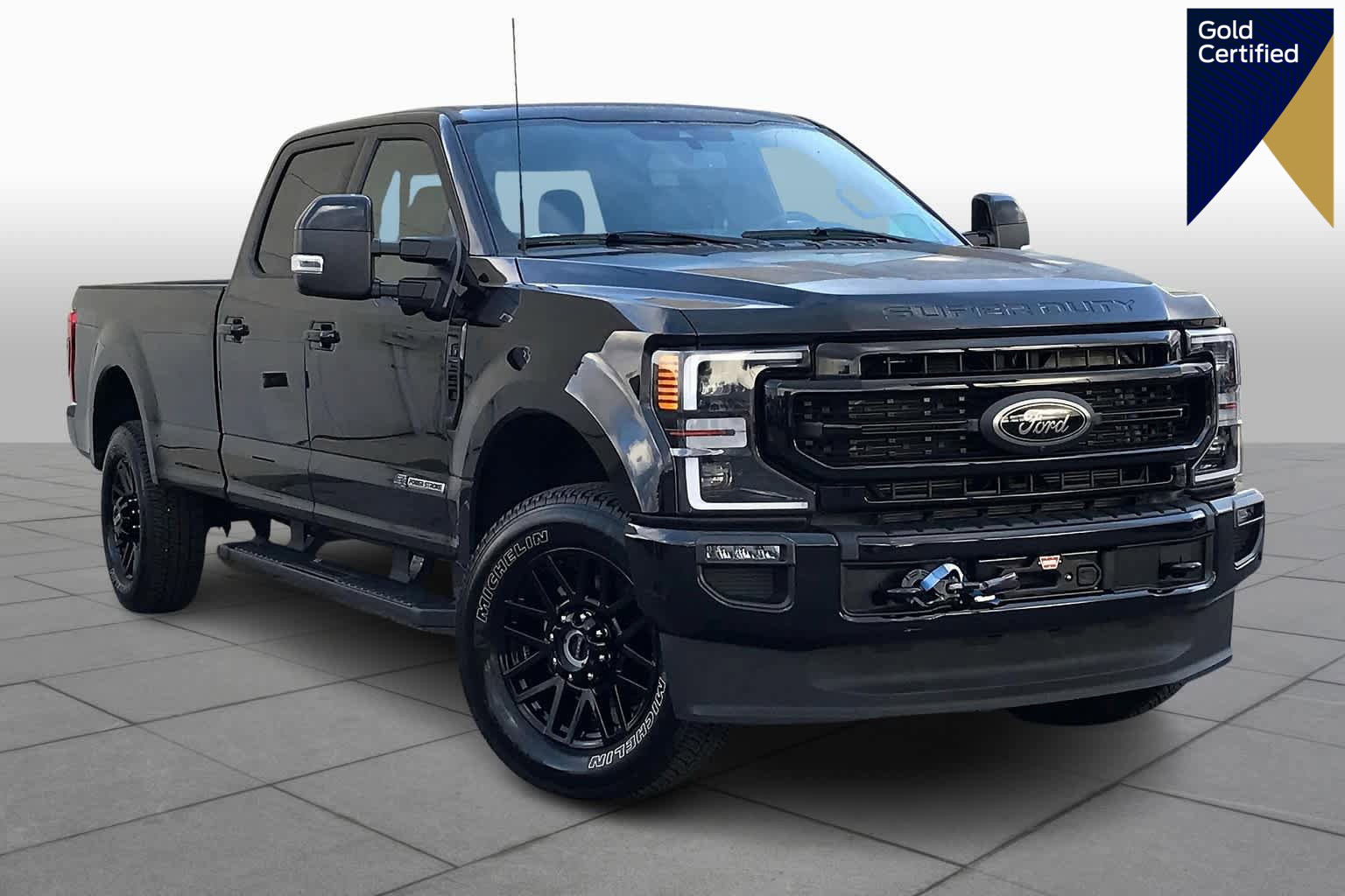 Certified 2022 Ford F350 Lariat w/ Black Appearance Package image 1