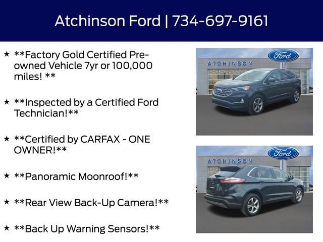 Certified 2022 Ford Edge SEL w/ Convenience Package image 7