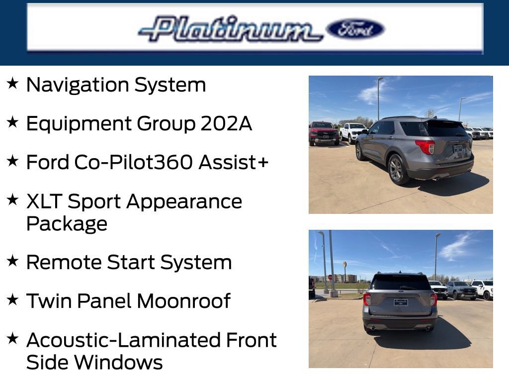 Certified 2021 Ford Explorer XLT w/ Equipment Group 202A image 14