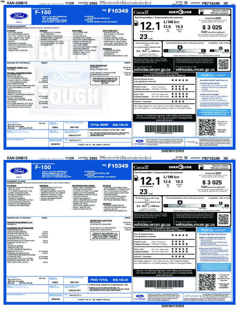 Certified 2023 Ford F150 XL w/ Trailer Tow Package AWD/4WD image 5