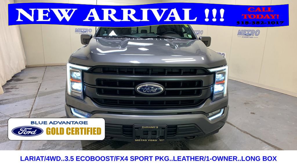 Certified 2021 Ford F150 Lariat w/ Equipment Group 502A High image 48