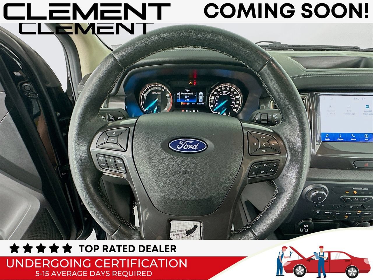 Certified 2023 Ford Ranger Lariat w/ Technology Package AWD/4WD image 15