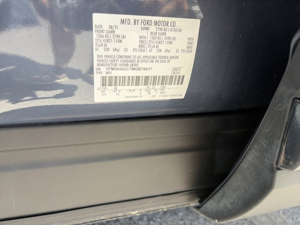 Certified 2021 Ford Explorer ST w/ Equipment Group 401A AWD/4WD image 39