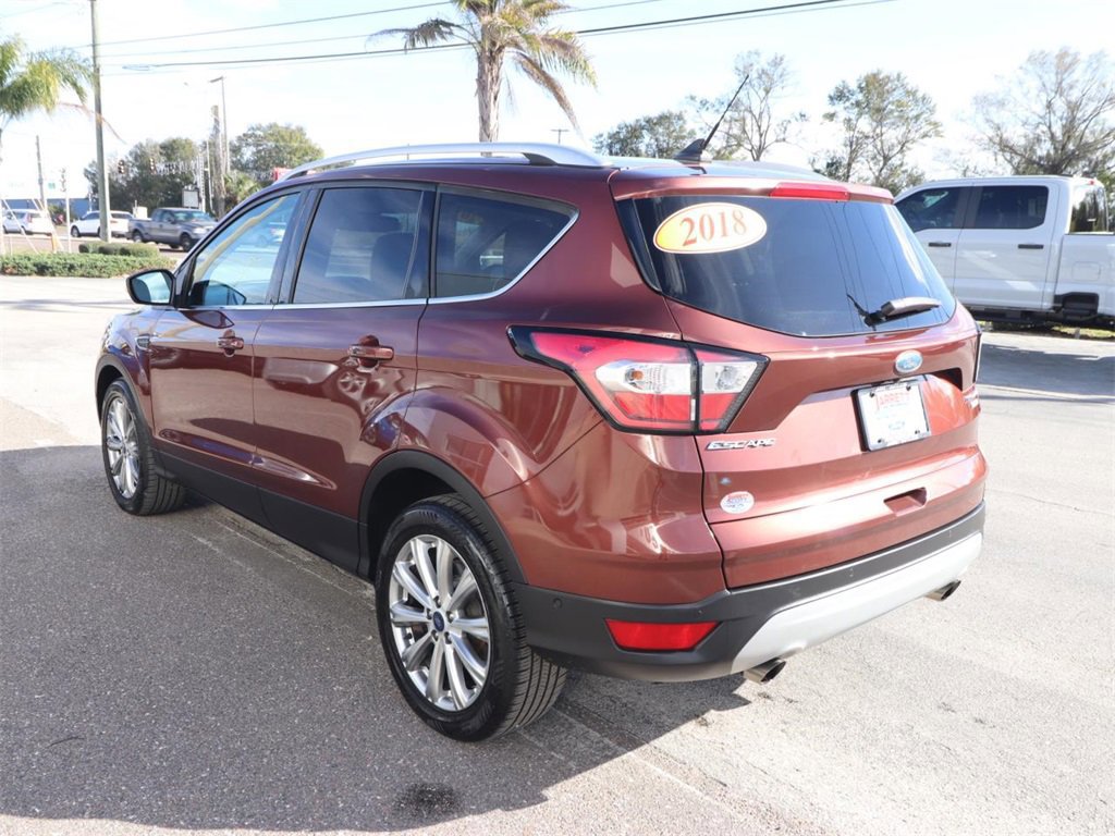 Certified 2018 Ford Escape Titanium w/ Ford Safe & Smart Package image 3