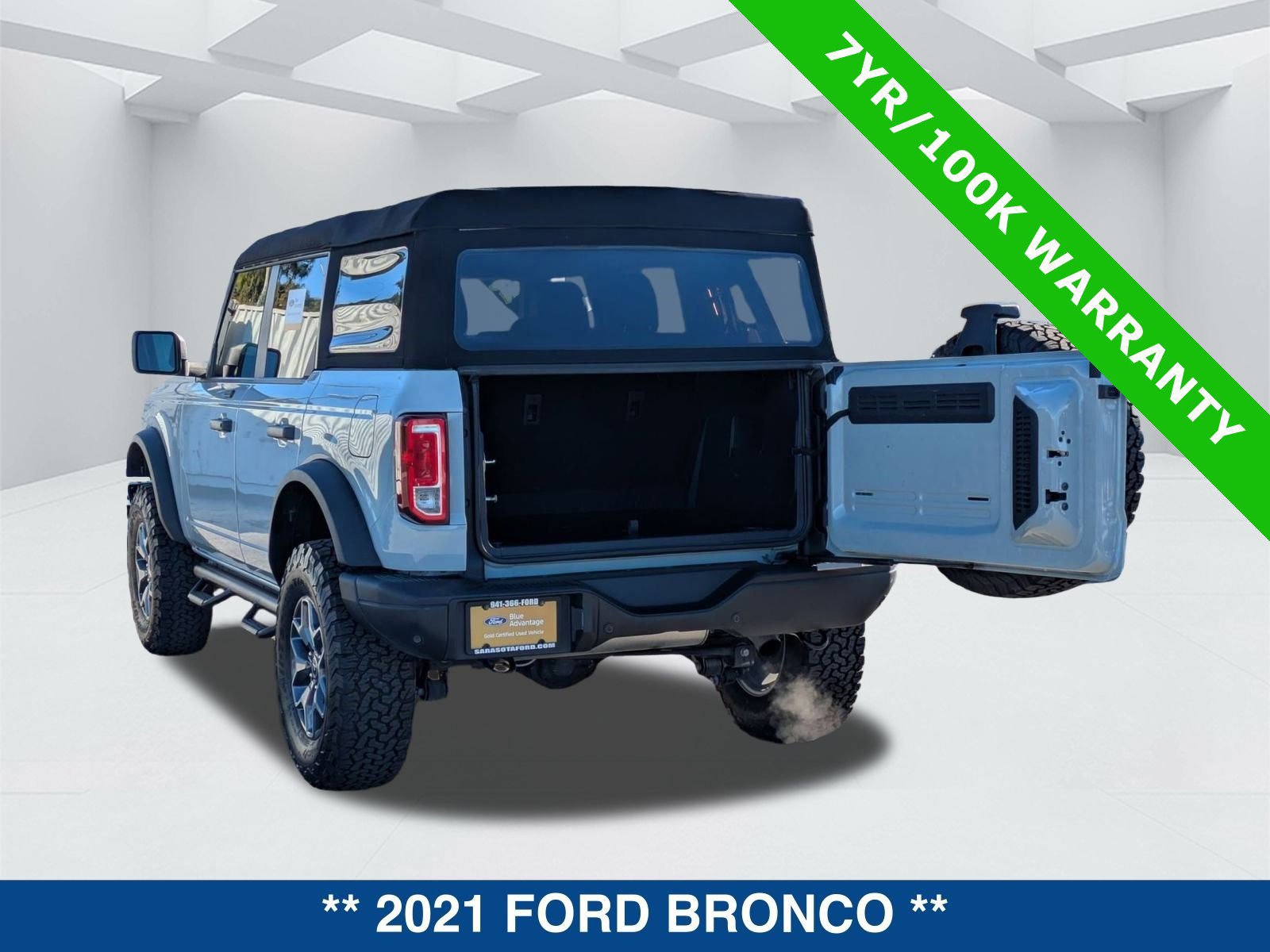 Certified 2021 Ford Bronco Black Diamond video 3