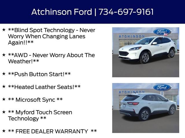 Certified 2022 Ford Escape SEL image 8