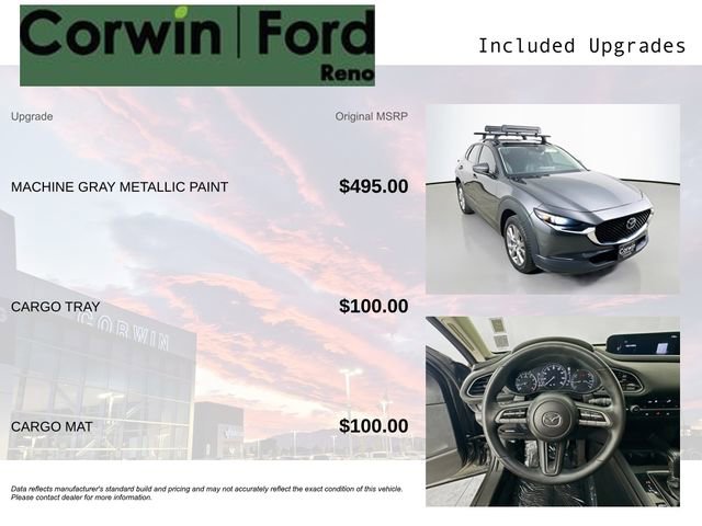 Used 2021 MAZDA CX-30 AWD 2.5 S w/ Select Package image 3