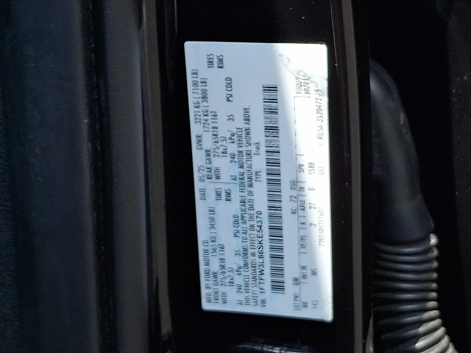 Certified 2025 Ford F150 XLT w/ Equipment Group 301A Standard AWD/4WD image 25