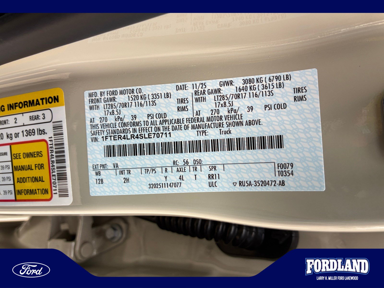 Certified 2025 Ford Ranger Raptor AWD/4WD image 25