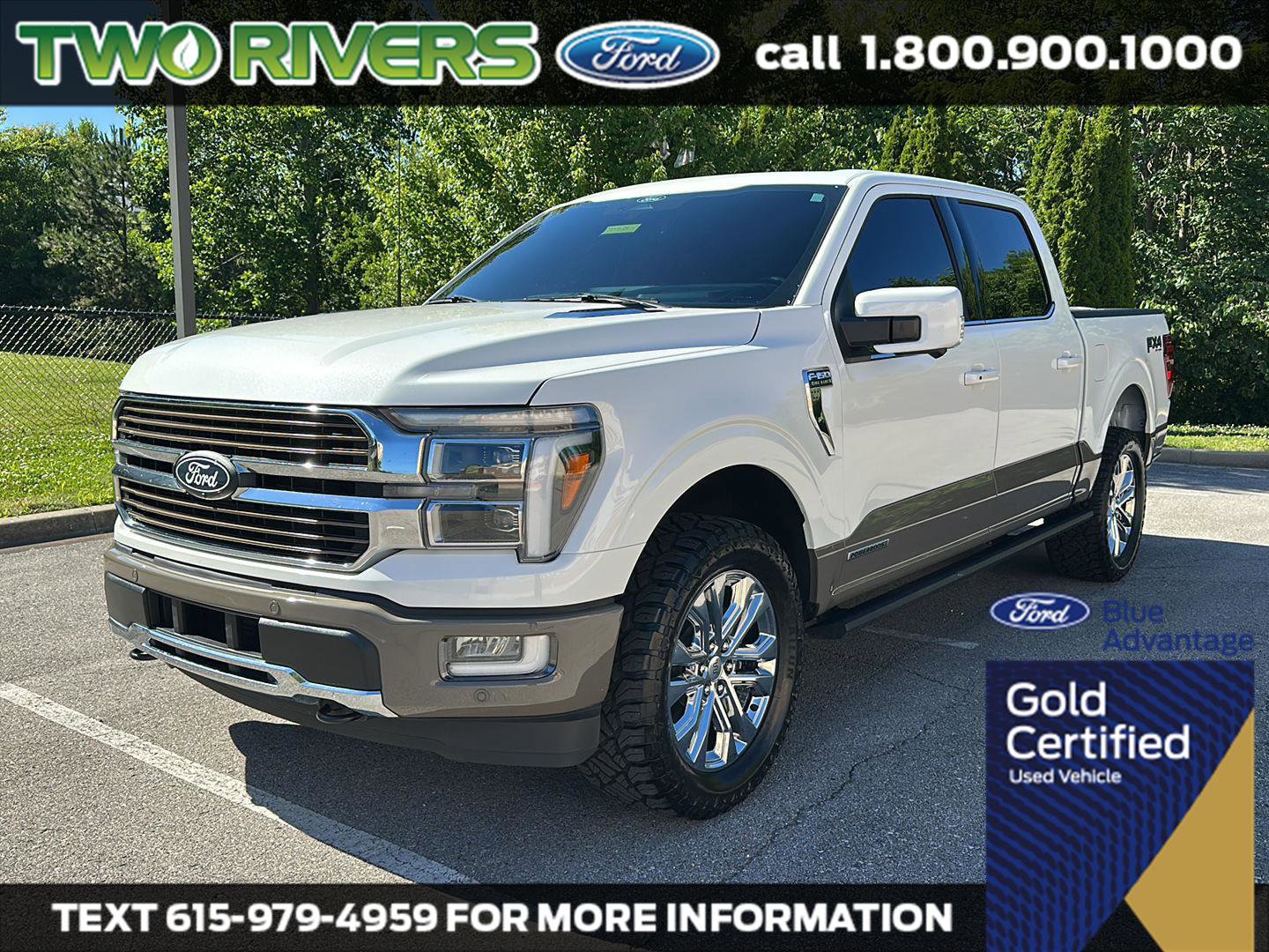 Certified 2025 Ford F150 King Ranch w/ FX4 Off-Road Package AWD/4WD image 1