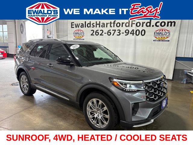 Certified 2025 Ford Explorer Platinum