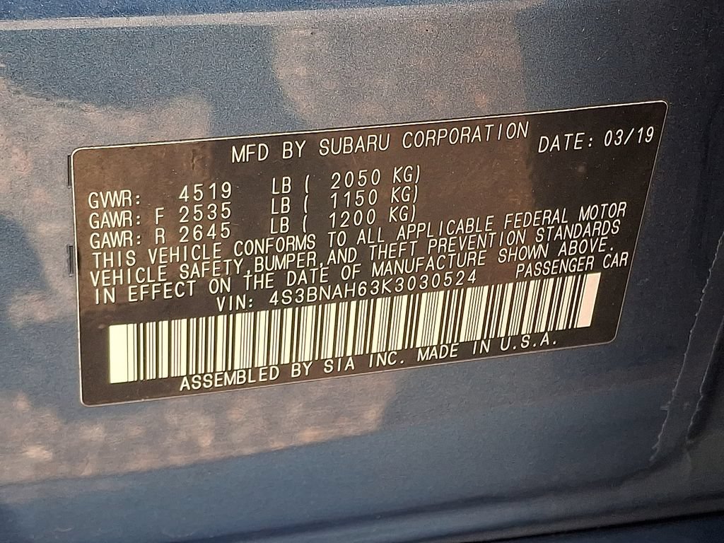 Used 2019 Subaru Legacy 2.5i Premium AWD/4WD image 29