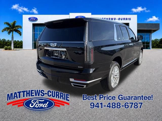 Used 2025 Cadillac Escalade ESV Premium Luxury w/ LPO, Floor Liner Package RWD image 4