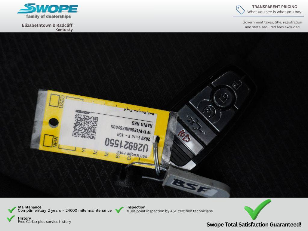 Certified 2022 Ford F150 XLT w/ Equipment Group 302A High AWD/4WD image 37