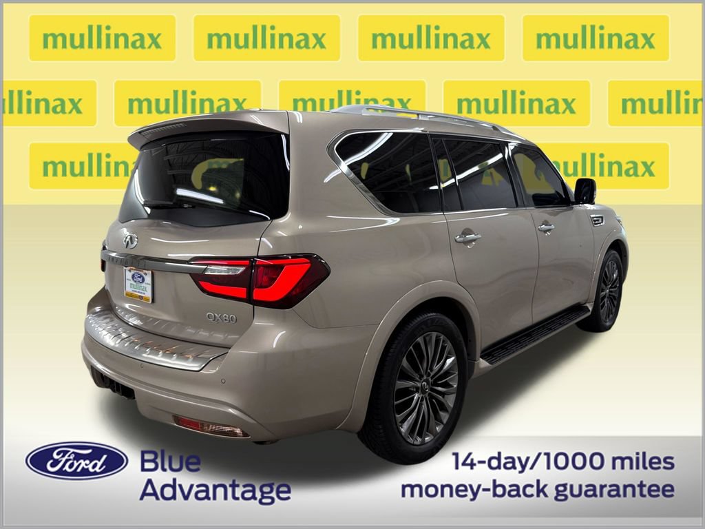 Used 2021 INFINITI QX80 Premium Select w/ Cargo Package AWD/4WD image 3