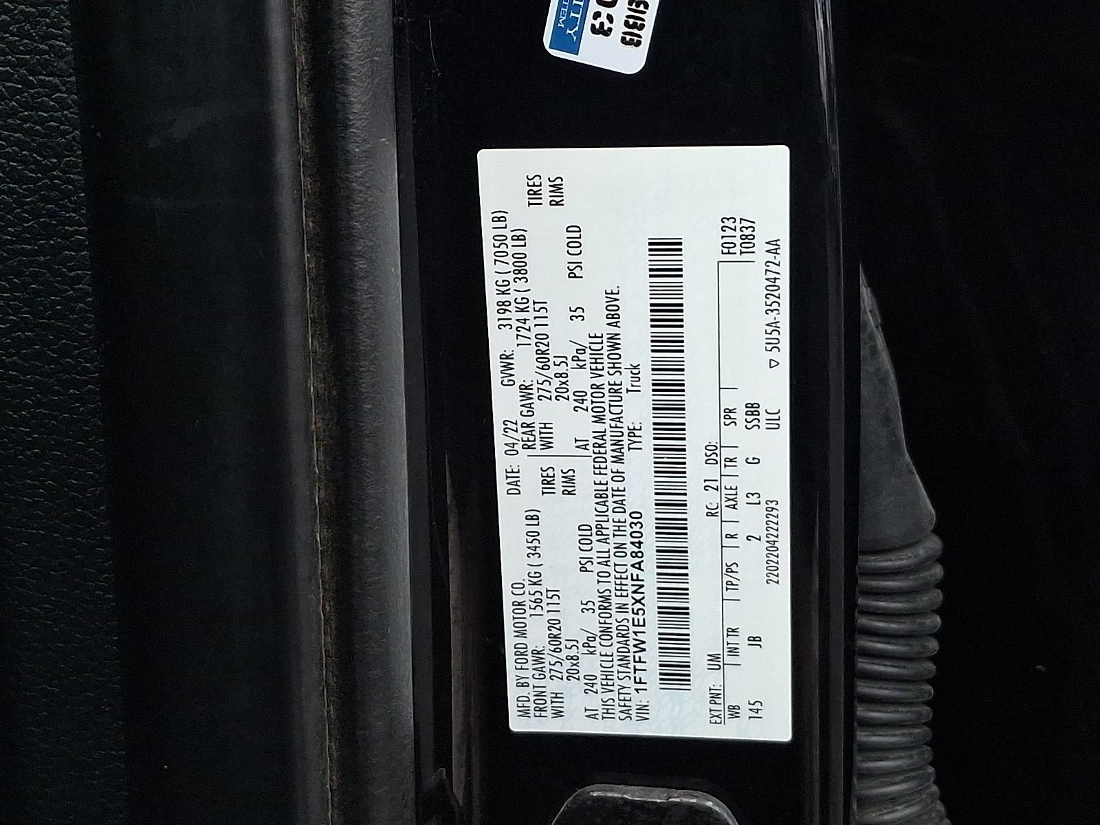 Certified 2022 Ford F150 XL w/ STX Appearance Package AWD/4WD image 27