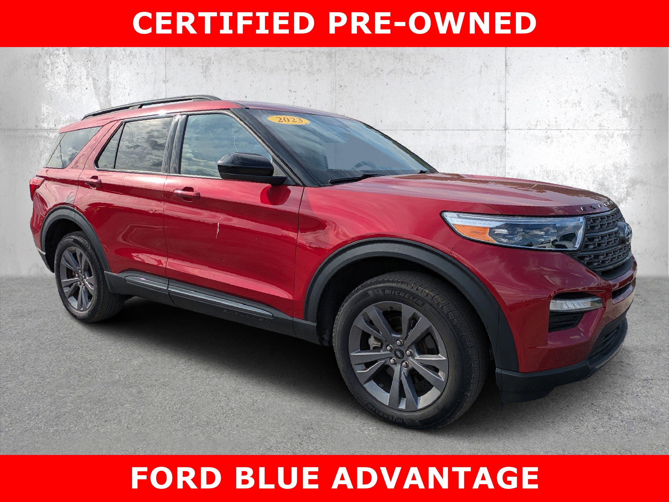 Certified 2023 Ford Explorer XLT w/ Equipment Group 202A image 1