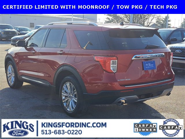 Certified 2023 Ford Explorer Limited w/ Limited Technology Package image 3
