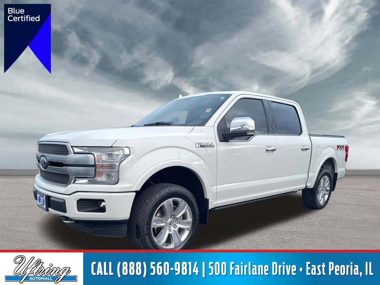 Certified 2020 Ford F150 Platinum w/ Equipment Group 701A Luxury