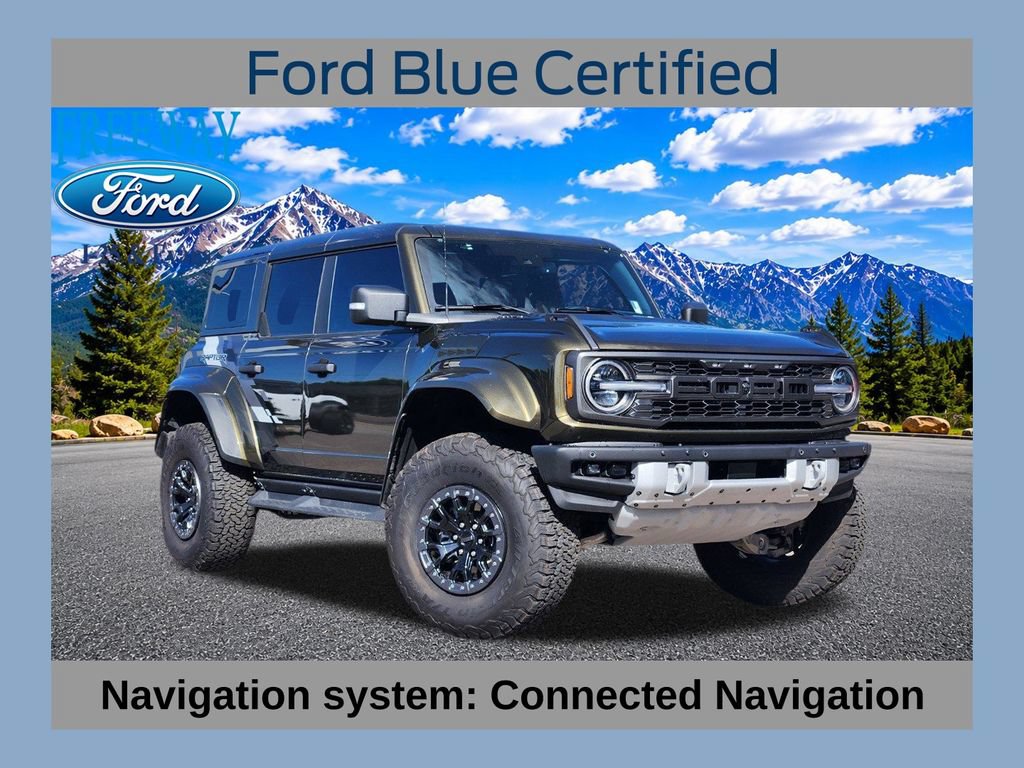 Certified 2025 Ford Bronco Raptor w/ Interior Carbon Fiber Pack AWD/4WD 360° Tour