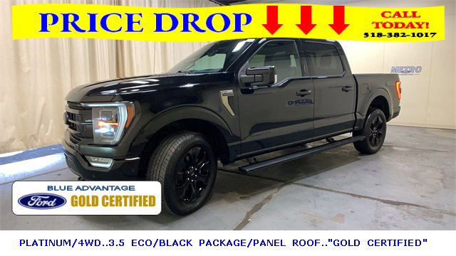 Certified 2023 Ford F150 Platinum w/ Equipment Group 701A High image 2