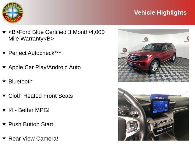 Certified 2021 Ford Explorer XLT w/ Class III Trailer Tow Package AWD/4WD image 2