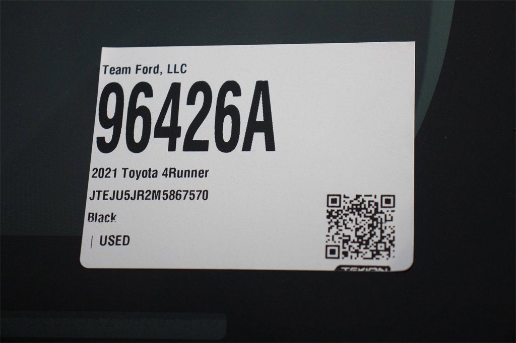 Used 2021 Toyota 4Runner Nightshade image 29