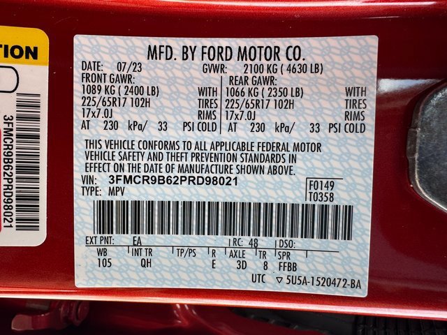 Certified 2023 Ford Bronco Sport Big Bend w/ Convenience Package image 27