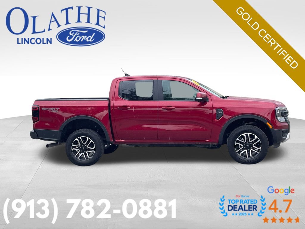Certified 2025 Ford Ranger Lariat w/ Advanced Towing Package AWD/4WD image 7