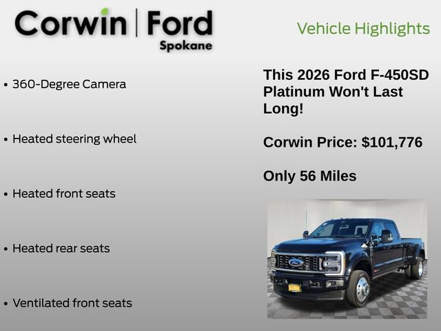 Certified 2026 Ford F450 Platinum AWD/4WD image 13