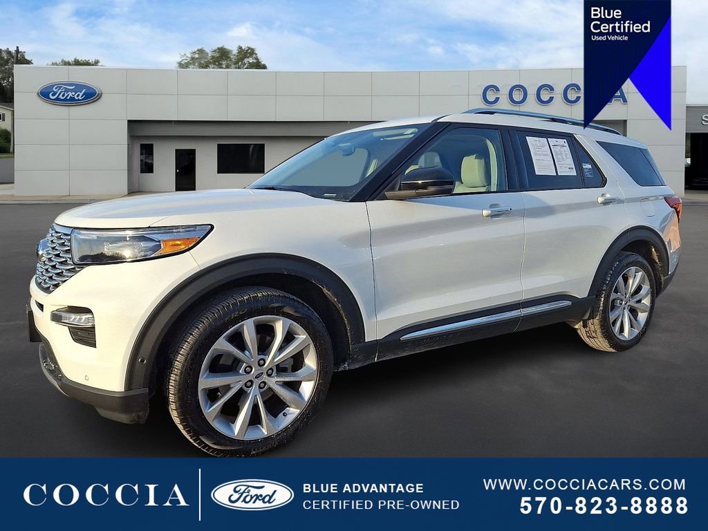 Certified 2024 Ford Explorer Platinum w/ Technology Package