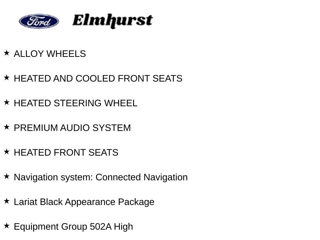 Certified 2025 Ford F150 Lariat w/ Equipment Group 502A High AWD/4WD image 10