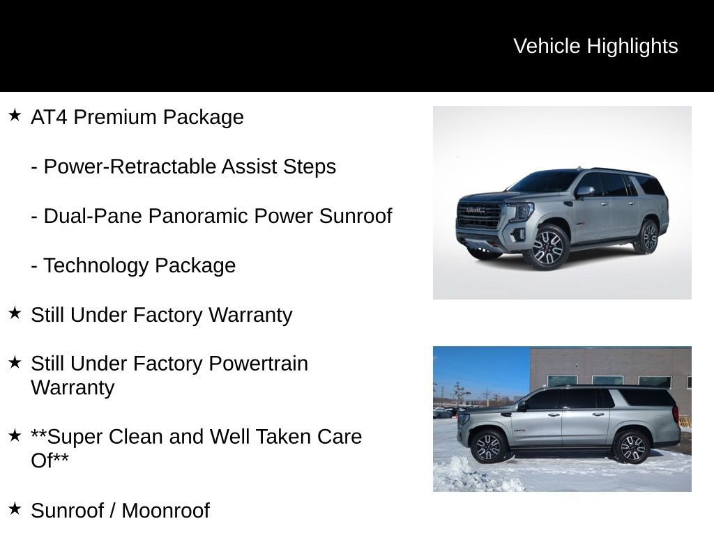 Used 2023 GMC Yukon XL AT4 w/ AT4 Premium Package image 26