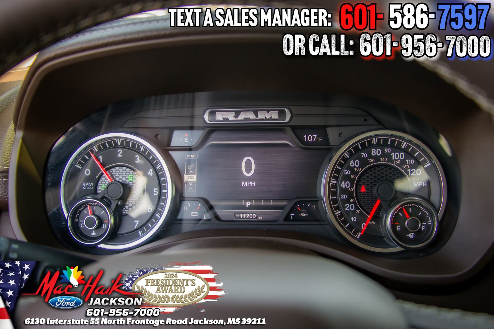Used 2025 RAM 1500 Laramie AWD/4WD image 15