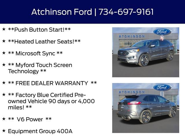 Certified 2022 Ford Edge ST image 9