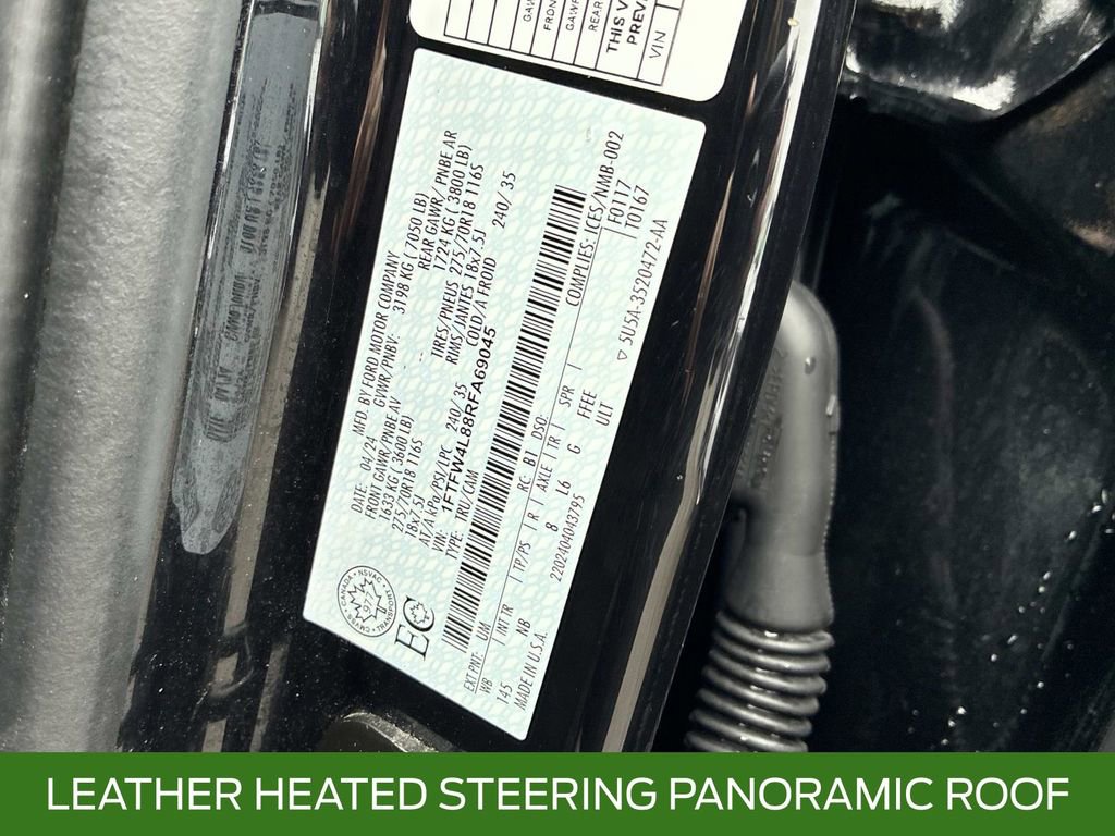 Certified 2024 Ford F150 Tremor w/ Equipment Group 402A High image 25