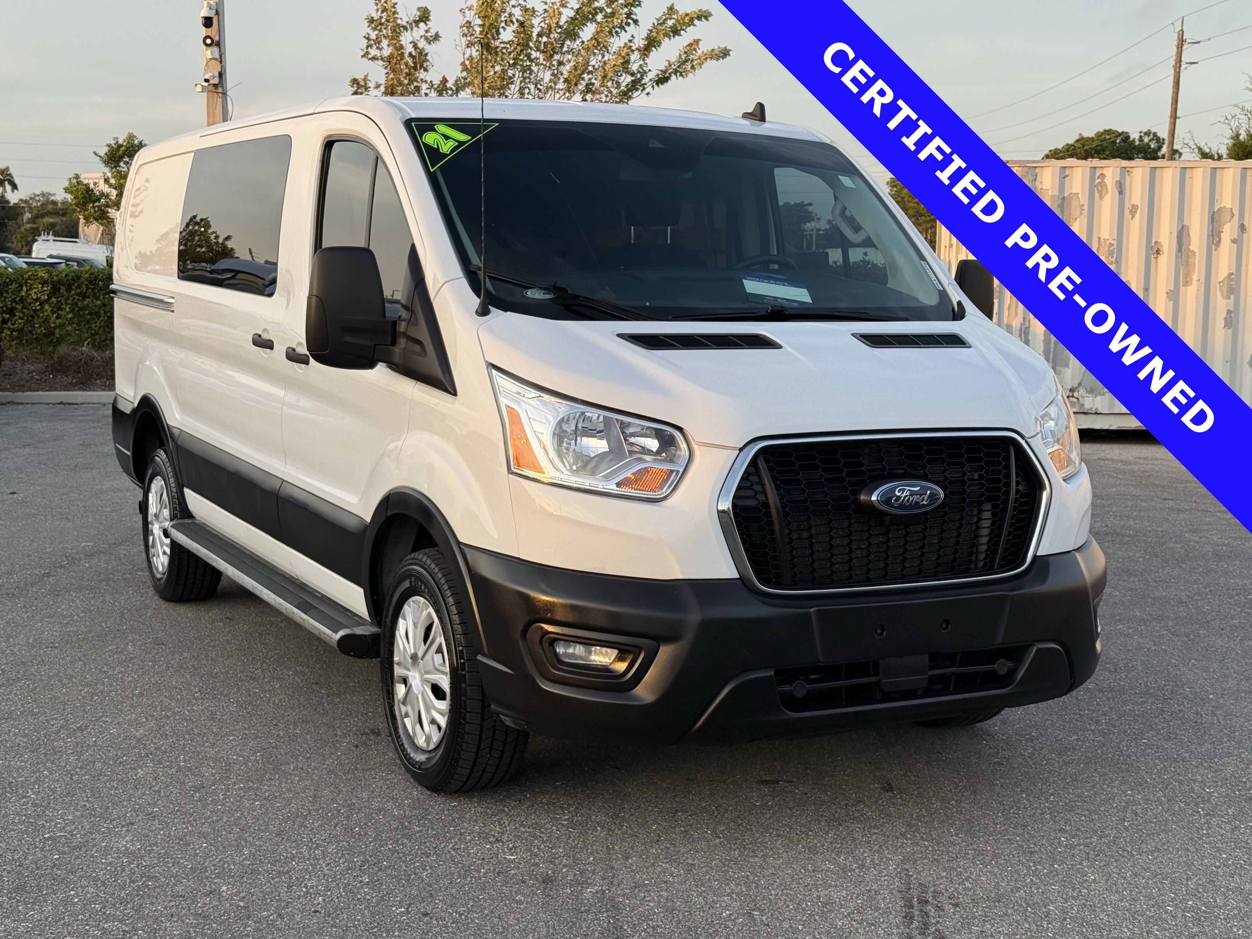 Certified 2021 Ford Transit 250 Low Roof w/ Exterior Upgrade Package
