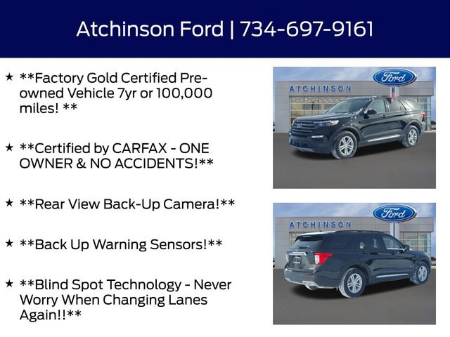 Certified 2023 Ford Explorer XLT w/ Equipment Group 202A image 4
