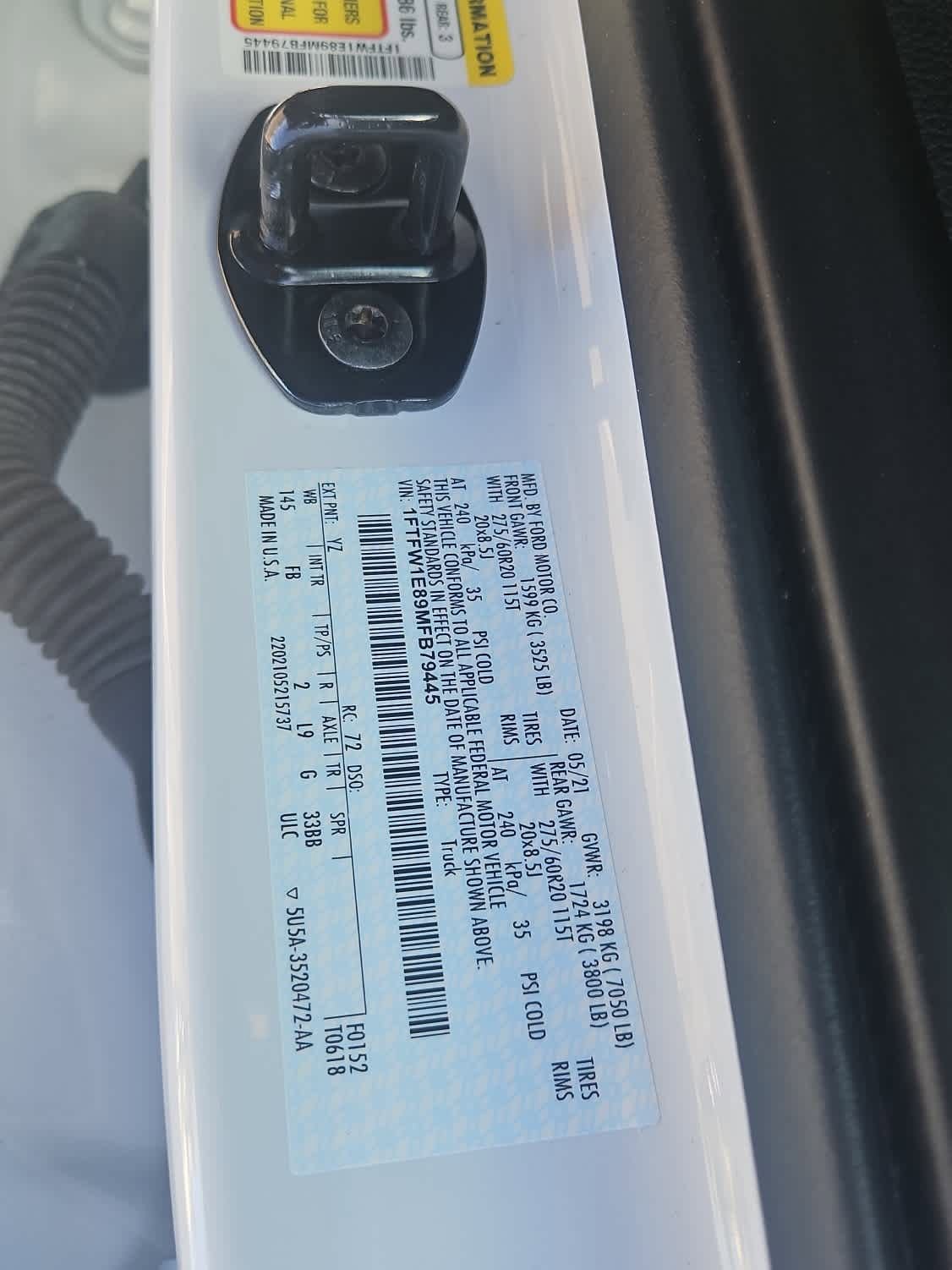 Certified 2021 Ford F150 XLT w/ Equipment Group 302A High AWD/4WD image 21