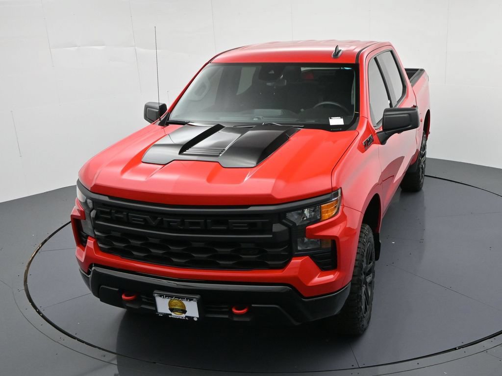 Used 2024 Chevrolet Silverado 1500 Custom Trail Boss w/ LPO, Dark Essentials Package AWD/4WD image 17